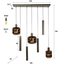 Hanglampen*HUUS Hanglamp Sofia
