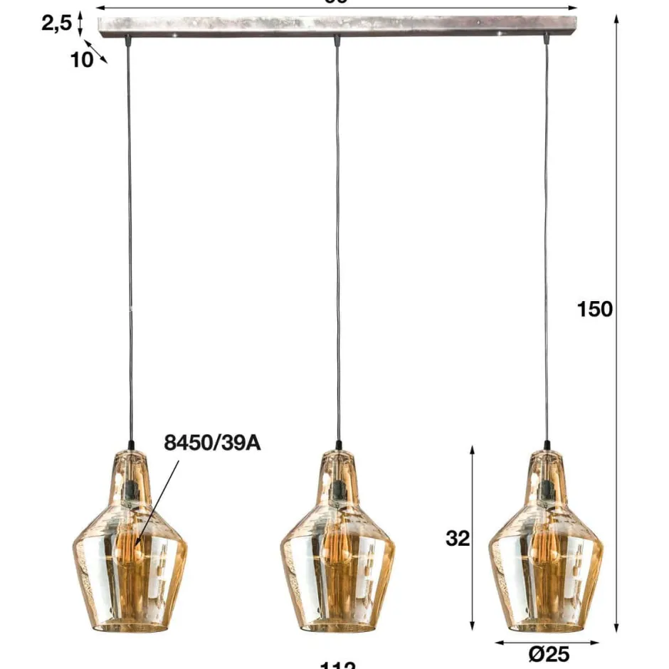 Hanglampen*HUUS Hanglamp Stefano