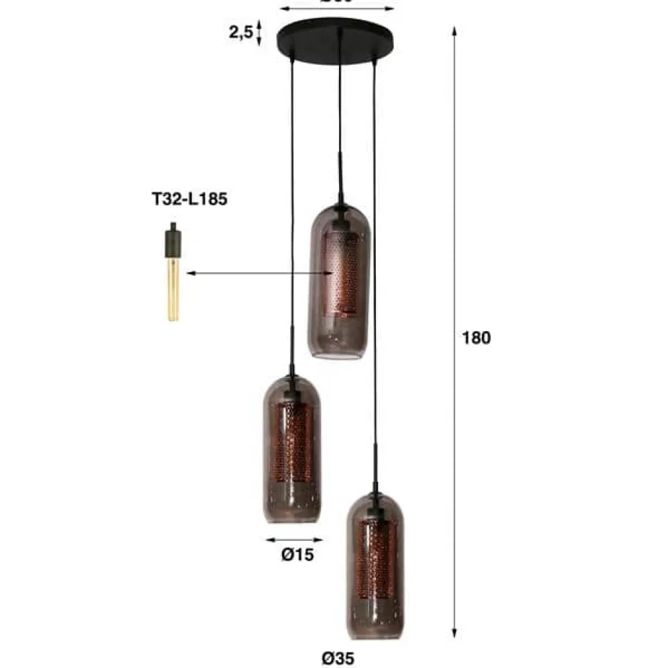 Hanglampen*HUUS Hanglamp Tovi