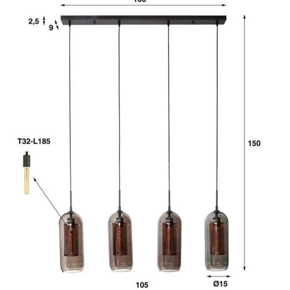 Hanglampen*HUUS Hanglamp Tovi