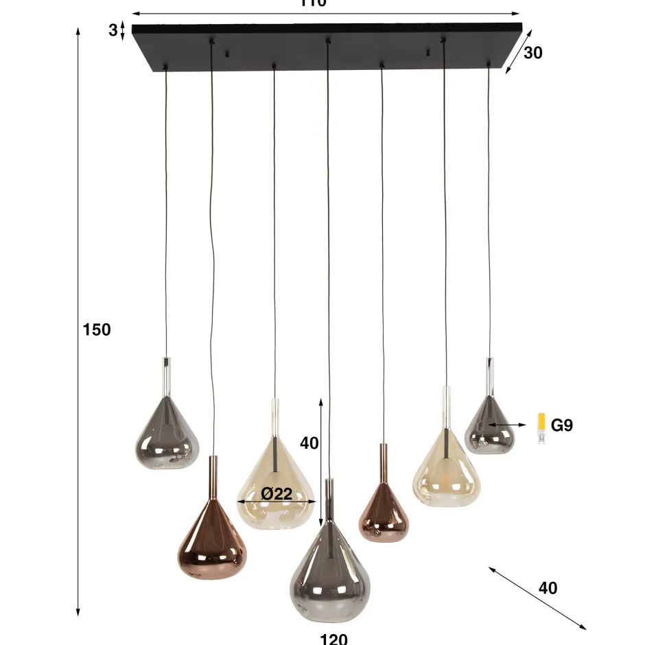Hanglampen*HUUS Hanglamp Triangle