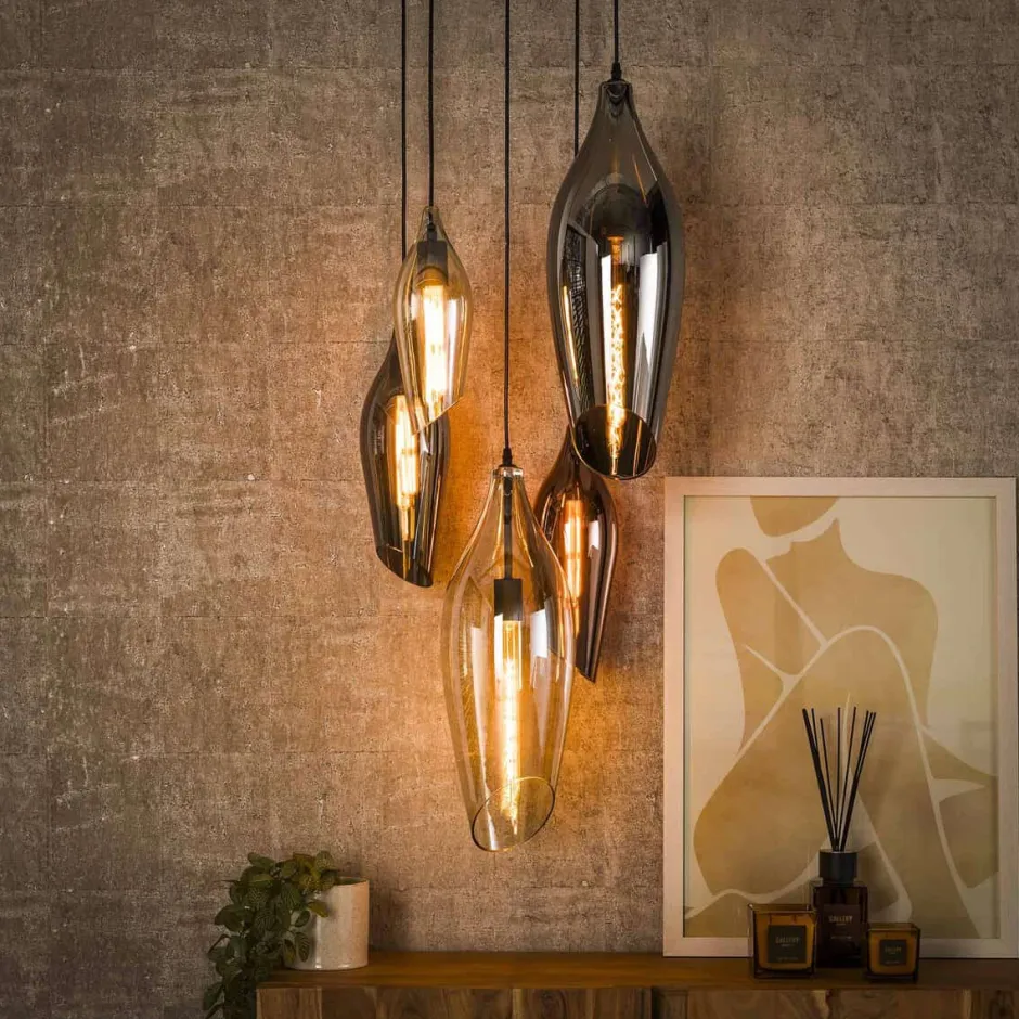Hanglampen*HUUS Hanglamp Wendy – Getrapt