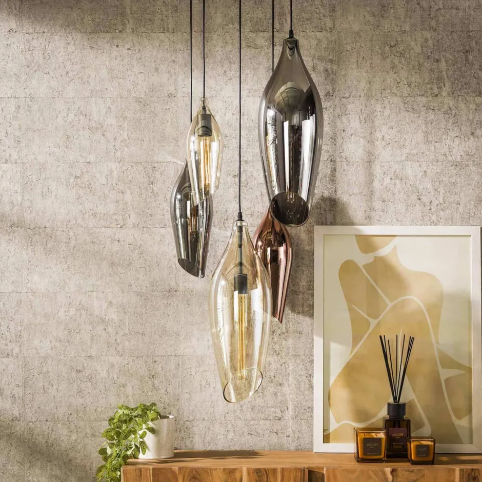 Hanglampen*HUUS Hanglamp Wendy – Getrapt