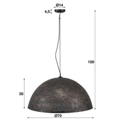 Hanglampen*HUUS Hanglamp Zilla