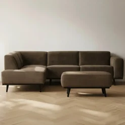 Hockers*HUUS Hocker Statement Fluweel