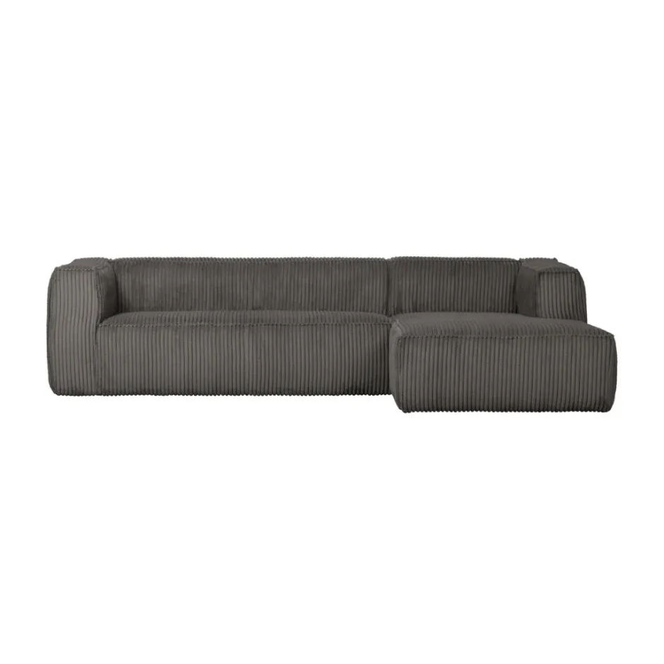 Hoekbanken*HUUS Hoekbank Bean – ribstof