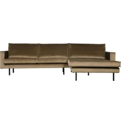 Hoekbanken*HUUS Hoekbank Rodeo chaise Velvet