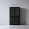 Opbergkasten*HUUS Kast Britt zwart hoog