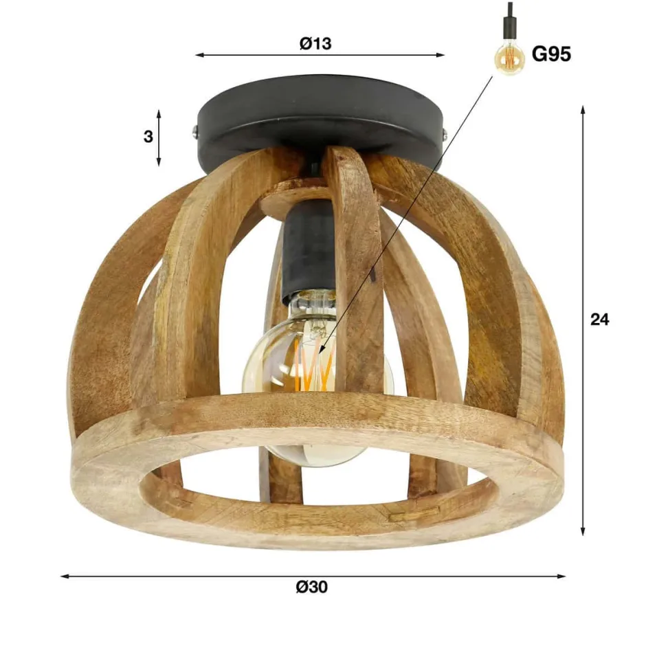 Plafondlampen*HUUS Plafondlamp Brain