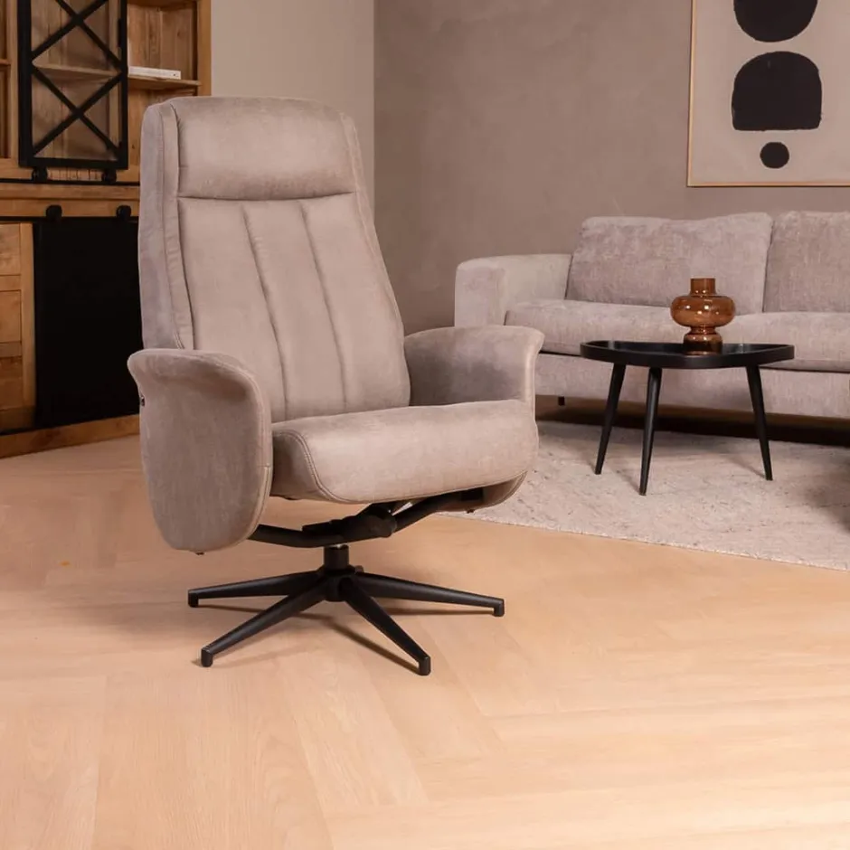 Draaifauteuil*HUUS Relaxfauteuil Sam