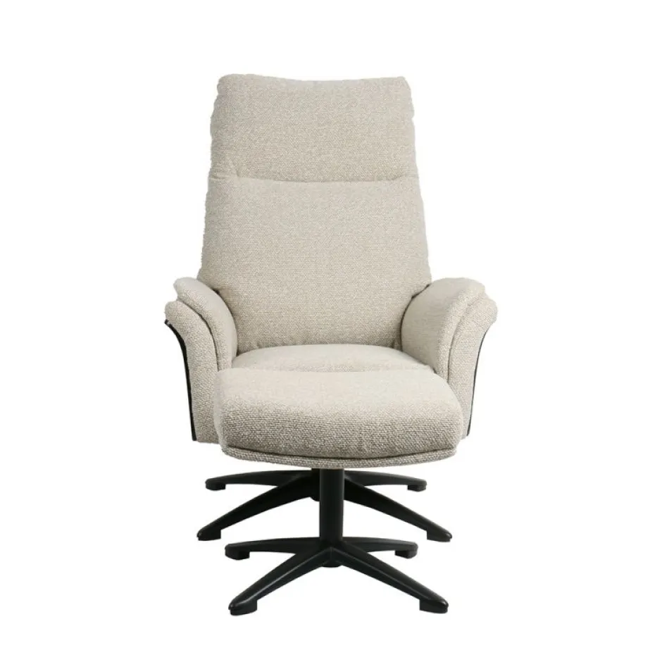 Relaxfauteuil*HUUS Relaxfauteuil Zenza + Hocker