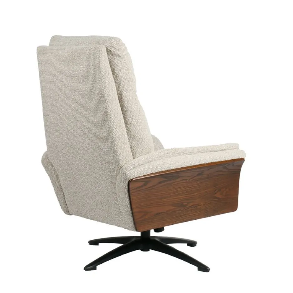 Relaxfauteuil*HUUS Relaxfauteuil Zenza + Hocker