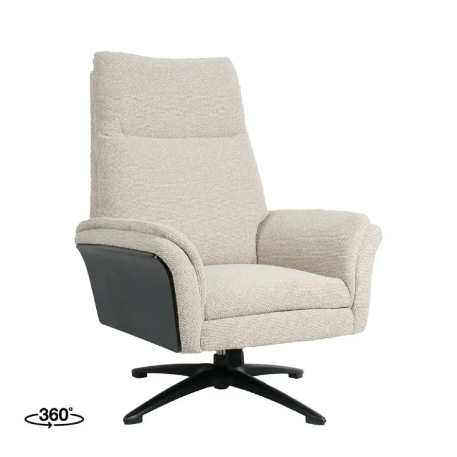 Relaxfauteuil*HUUS Relaxfauteuil Zenza + Hocker