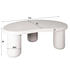 Salontafels*HUUS Salontafel Frieda