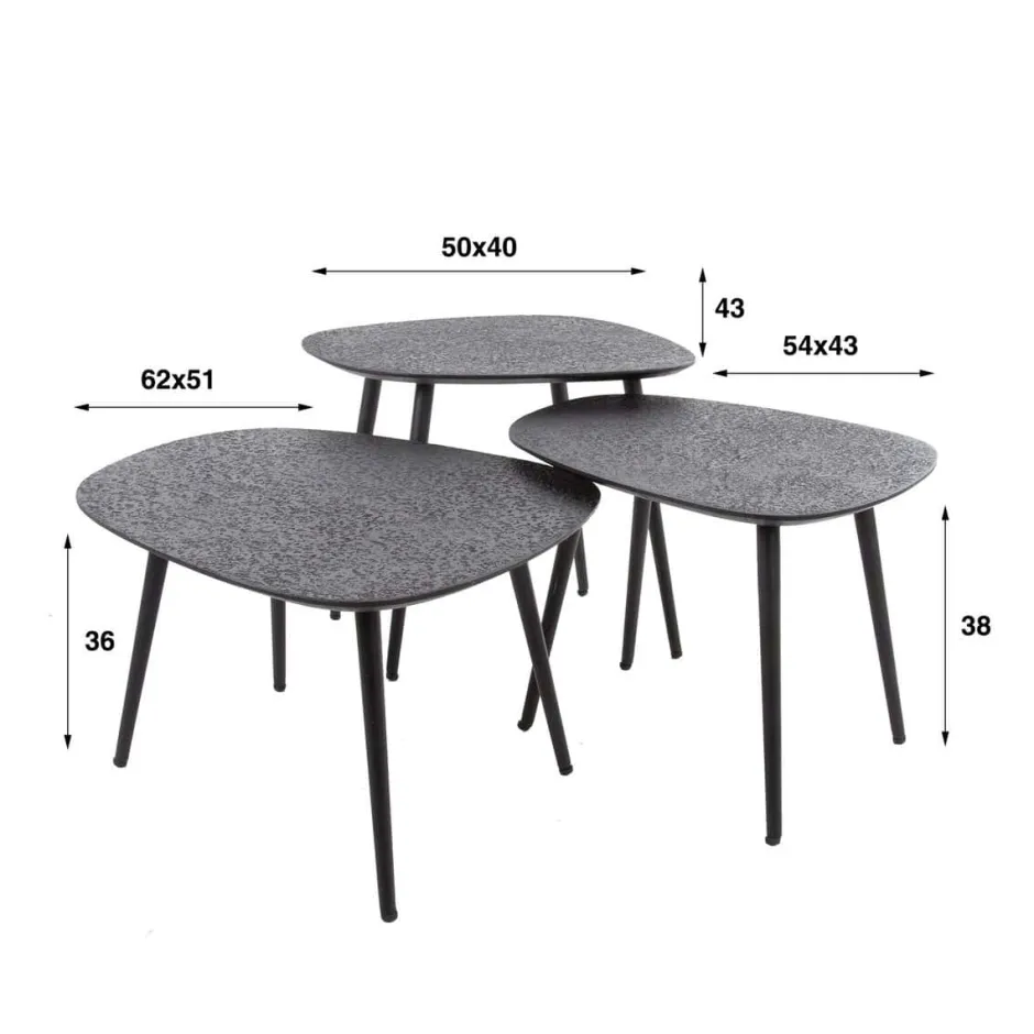 Salontafels*HUUS Salontafelset Bettie