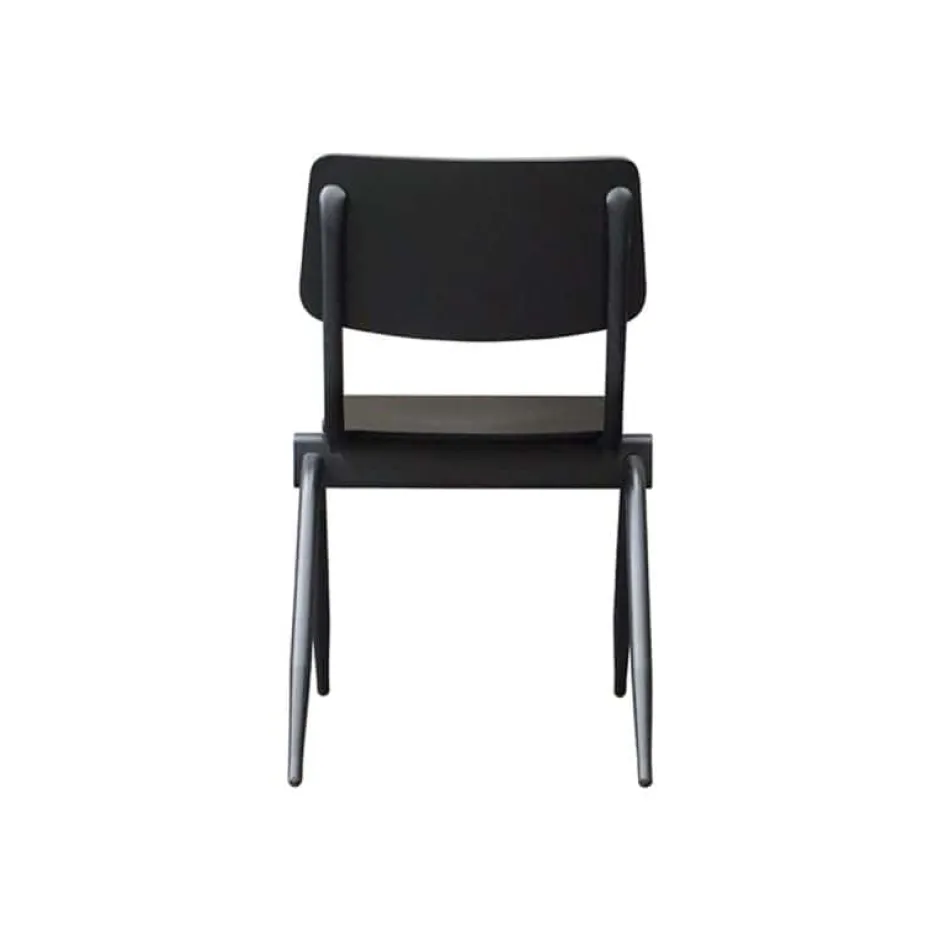 Eetkamerstoelen*HUUS Stapelstoel Solid (per 2 stuks)