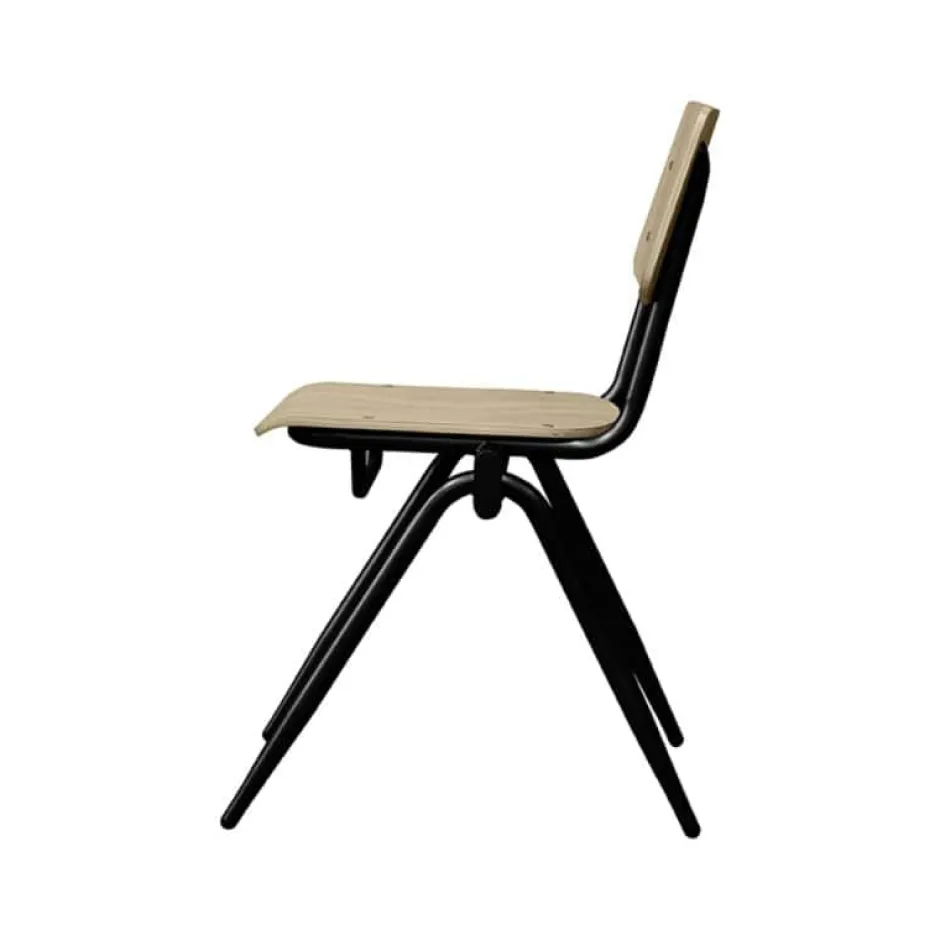Eetkamerstoelen*HUUS Stapelstoel Solid (per 2 stuks)