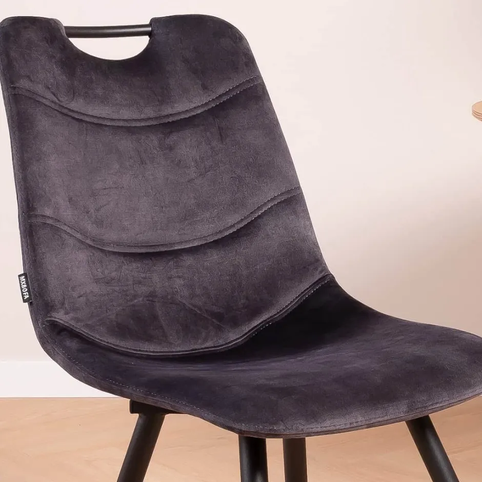 Eetkamerstoelen*HUUS Stoel Matz – Antraciet