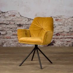 Eetkamerstoelen*HUUS Stoel Romee met armleuningen