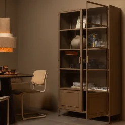 Buffet/Vitrine Kasten*HUUS Vitrinekast Ronja xl