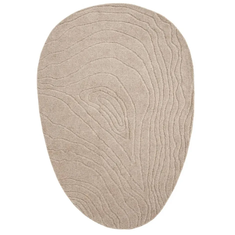 Vloerkleden*HUUS Vloerkleed Pebble Beige