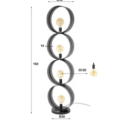 Vloerlampen*HUUS Vloerlamp Angelo