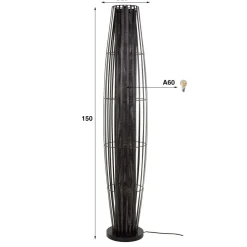 Vloerlampen*HUUS Vloerlamp Barry