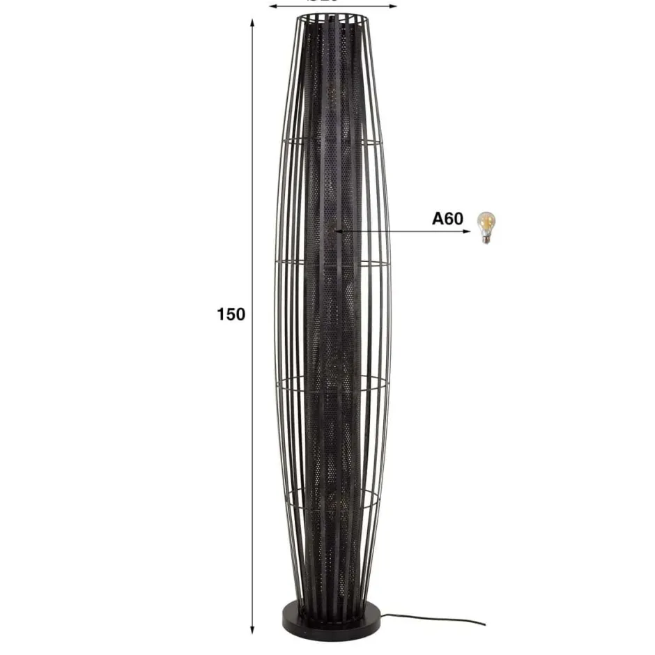 Vloerlampen*HUUS Vloerlamp Barry
