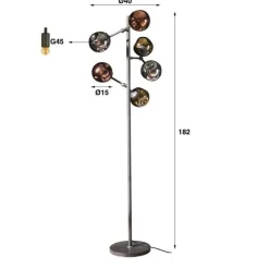 Vloerlampen*HUUS Vloerlamp Molly