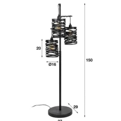 Vloerlampen*HUUS Vloerlamp Nathan