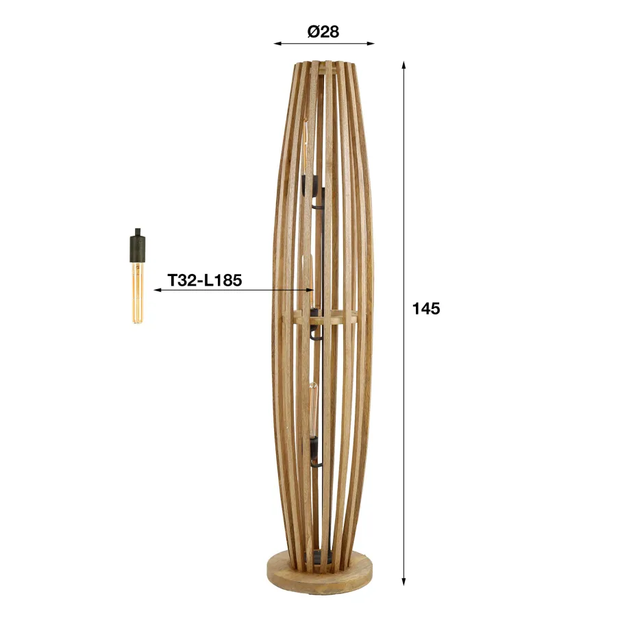 Vloerlampen*HUUS Vloerlamp Oase