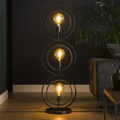Vloerlampen*HUUS Vloerlamp Roxy – 3 bollen