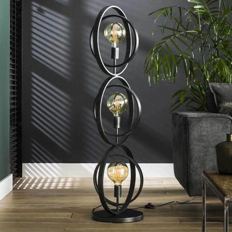 Vloerlampen*HUUS Vloerlamp Roxy – 3 bollen