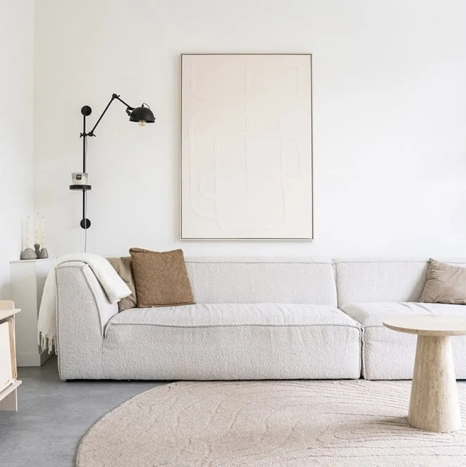 Wanddecoratie*HUUS Wanddecoratie Ono Taupe