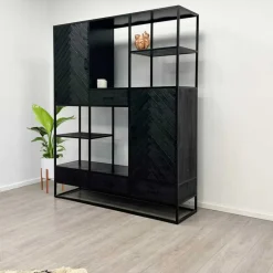 Opbergkasten|Boekenkasten*HUUS Wandkast Floor
